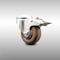 Service Caster 3 Inch 316SS High Temp Glass Filled Nylon Bolt Hole Caster with Total Lock Brake SCC-SS316BHTTL20S314-GFNSHT - alternate 1